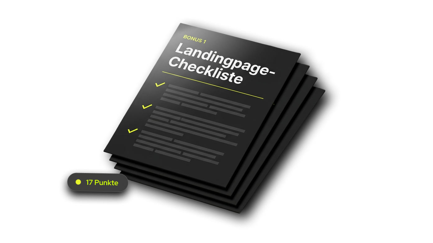 Bonus 1 – Landingpage-Checkliste